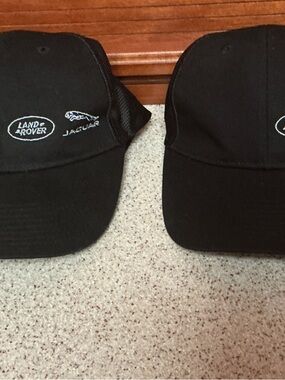Land Rover Jaguar Black Mesh Back Baseball Cap